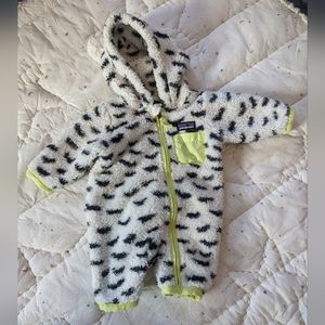Patagonia Baby Furry Friends Fleece Bunting, NB - 7lbs